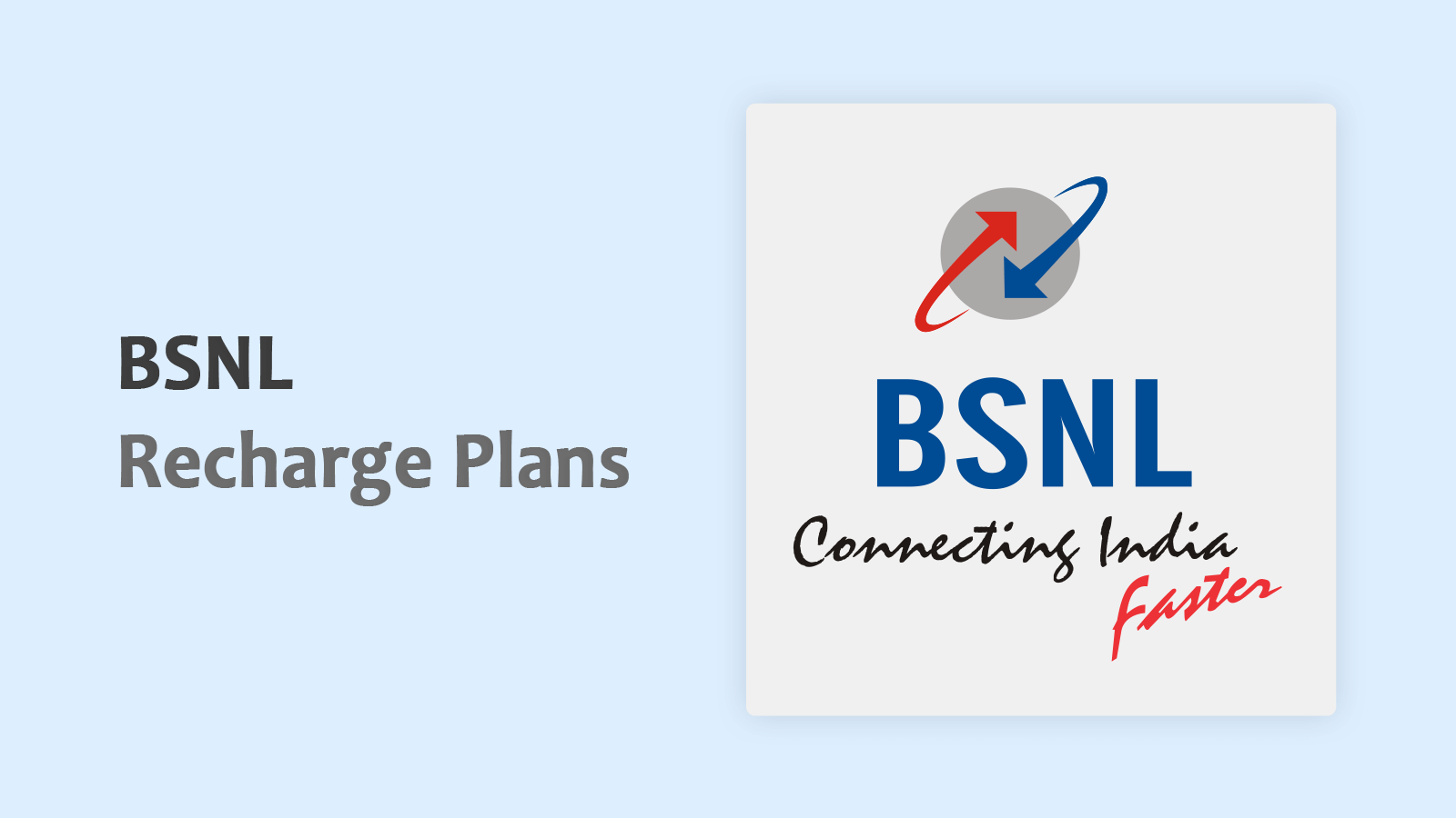 Bsnl Recharge Plans List