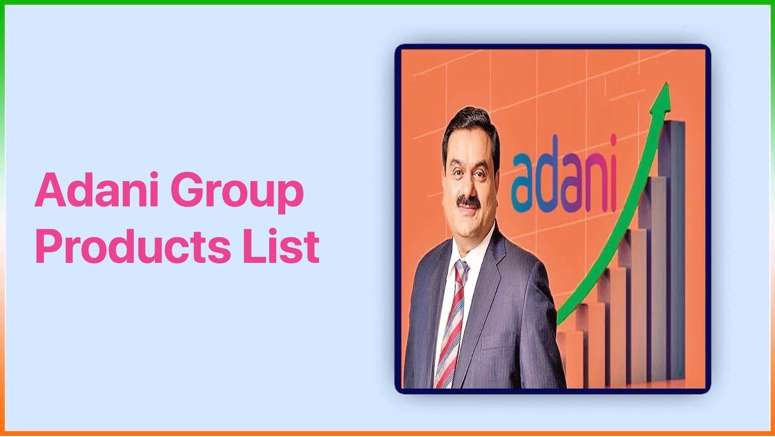 Adani Group Products List