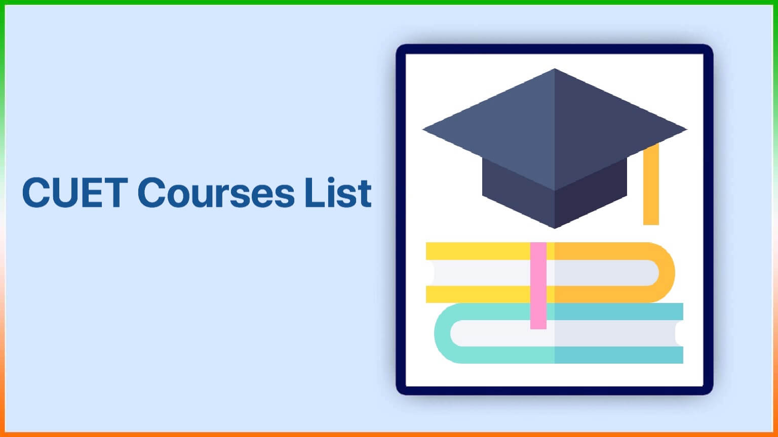 Cuet Courses List