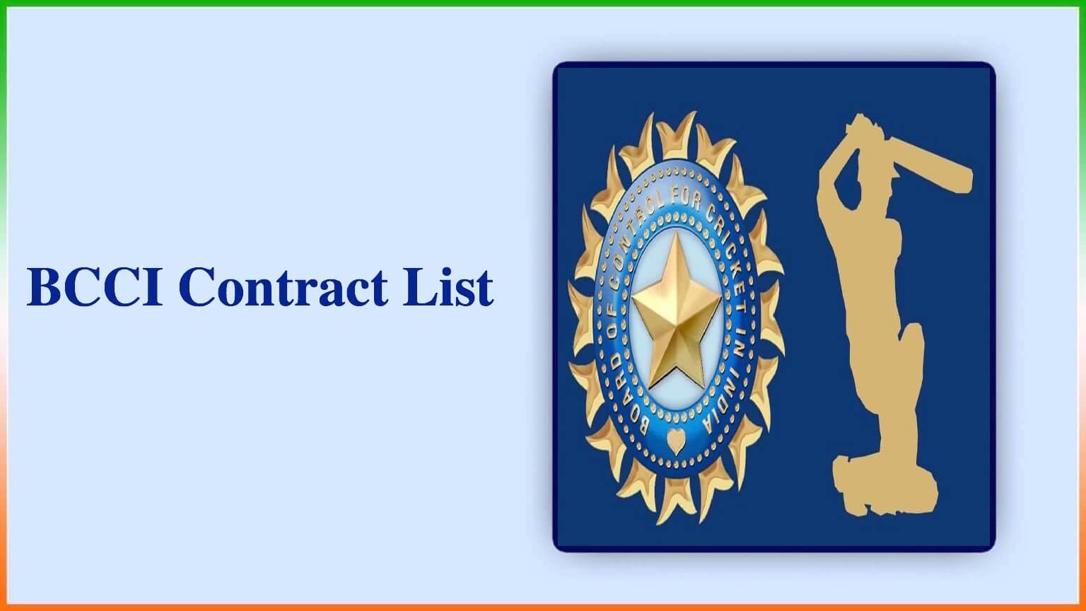 Bcci Contract List