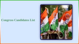 Congress Candidates List