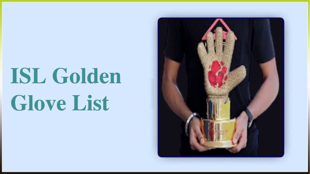 Isl Golden Glove List
