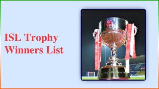 Isl Trophy Winners List