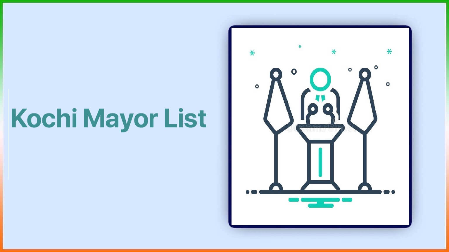 Kochi Mayor List