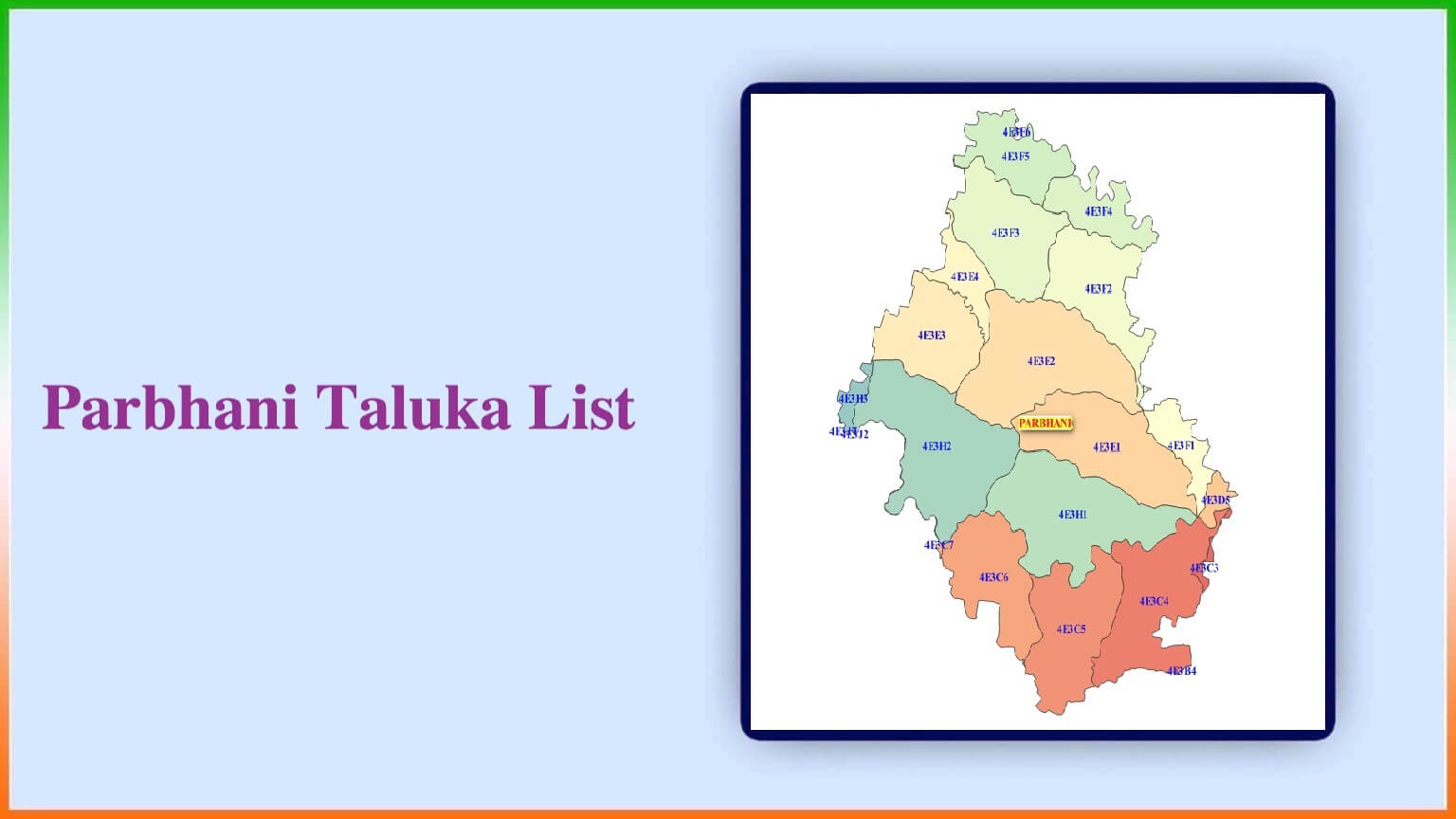 Parbhani Taluka List