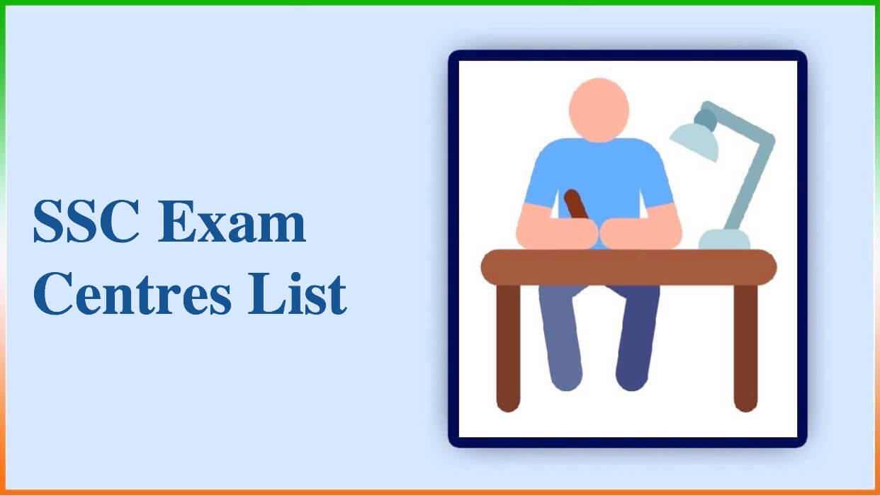 Ssc Exam Center List