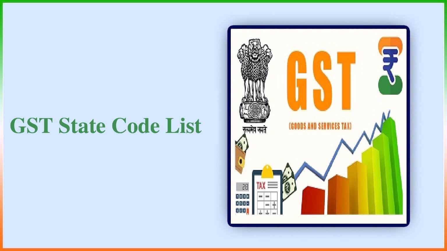 Gst State Code List