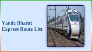 Vande Bharat Express Route List