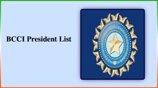 Bcci President List