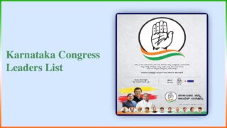 Karnataka Congress Leaders List