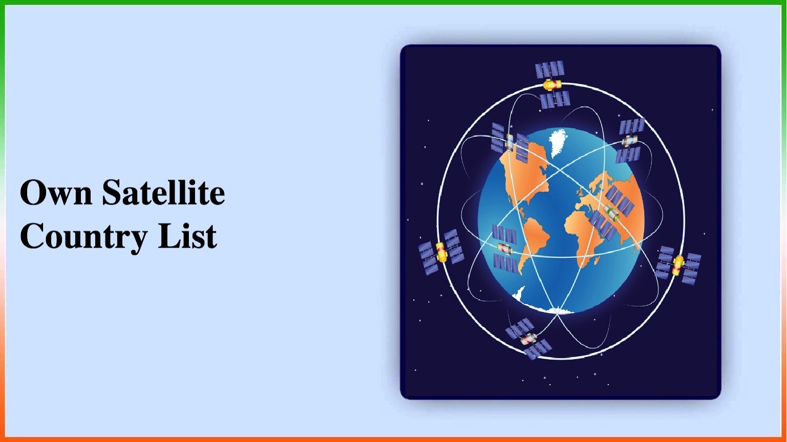 Own Satellite Country List