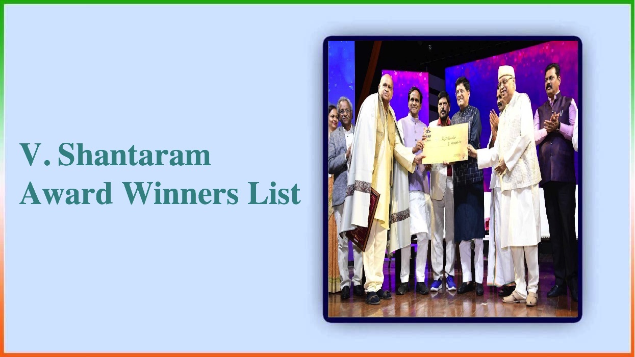 V. Shantaram Award Winners List