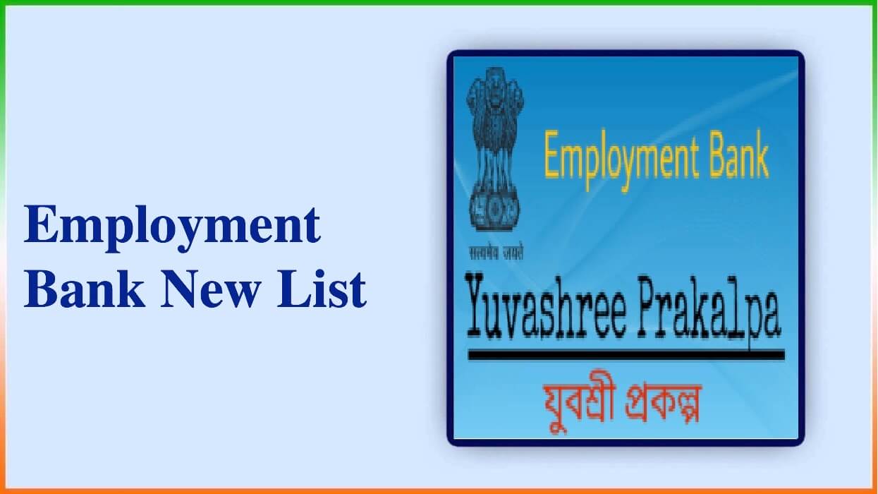Employment Bank New List