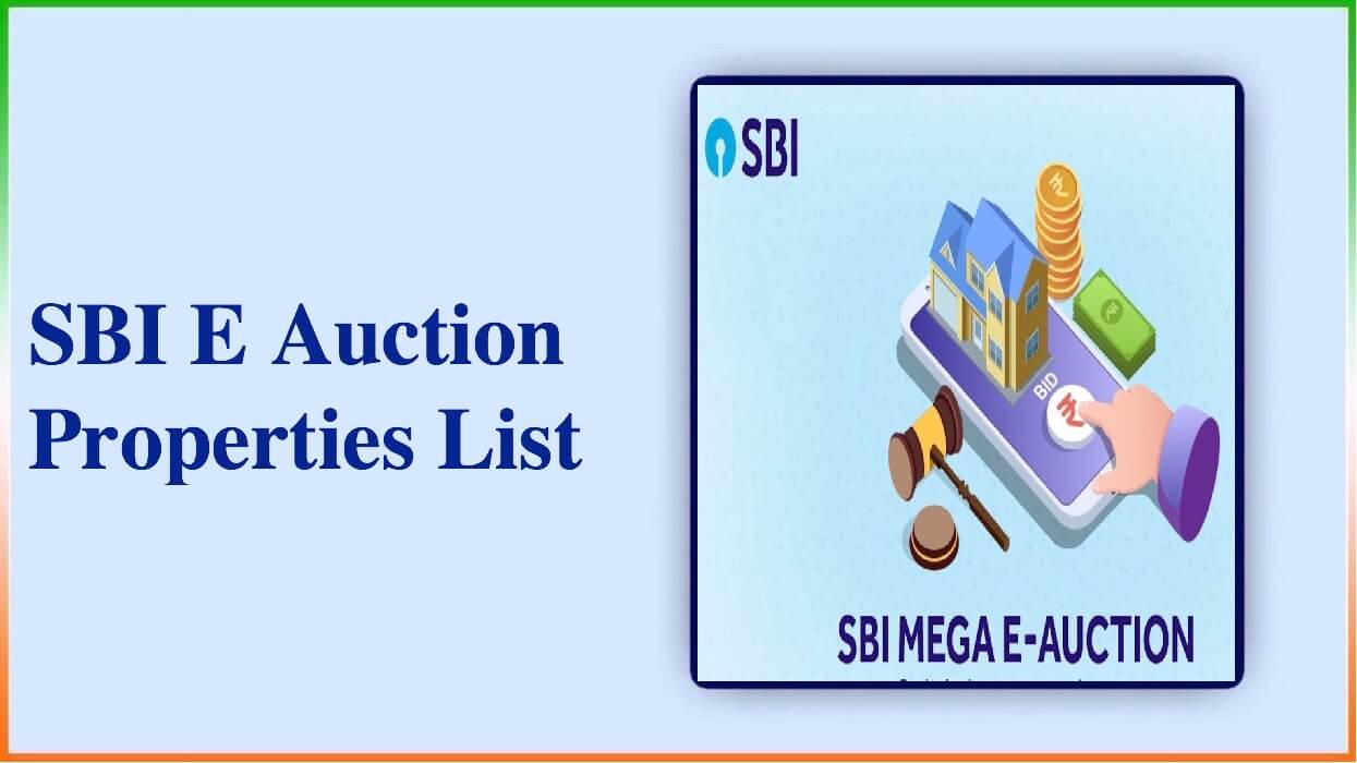 Sbi E Auction Properties List