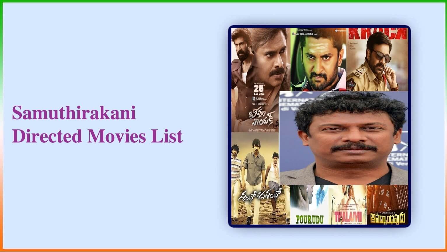 Samuthirakani Directed Movies List