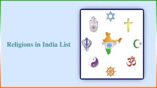List Of Religions In India