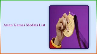 Asian Games Medals List Country Wise