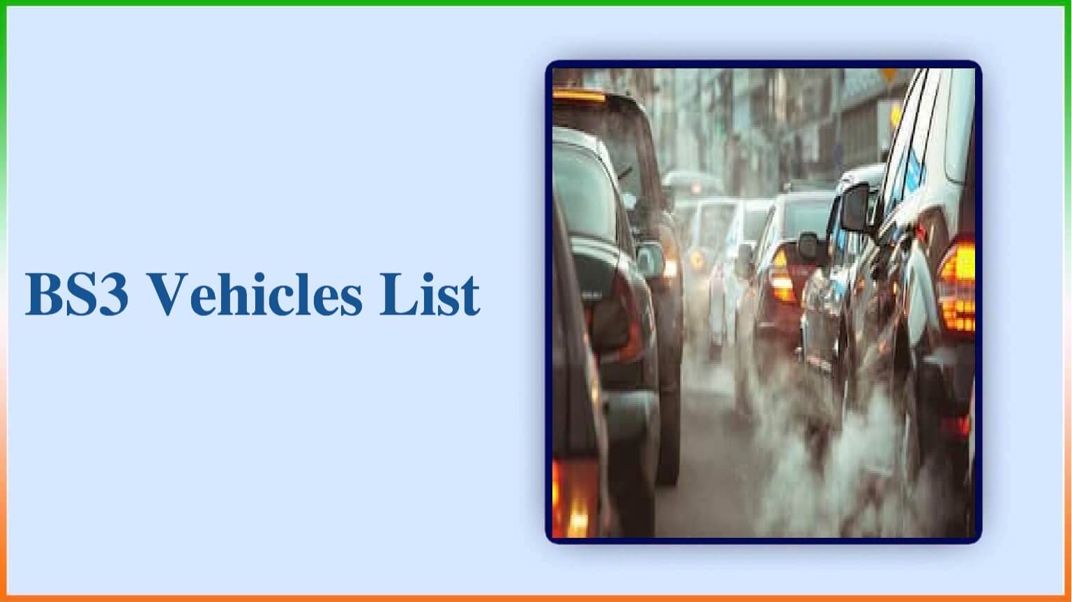 Bs3 Vehicles List