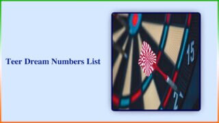 Teer Dream Numbers List
