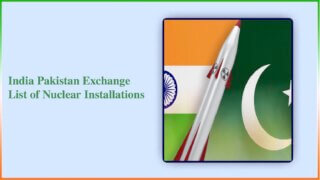 India Pakistan Exchange List Of Nuclear Installations