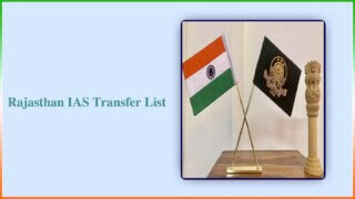 Rajasthan Ias Transfer List