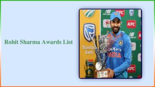 Rohit Sharma Awards List