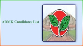 Admk Candidates List