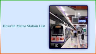 Howrah Metro Station List