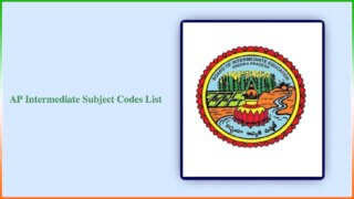 Ap Intermediate Subject Codes List
